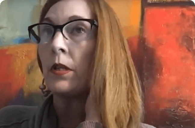 Liz Nicholson Sullivan, the wife of former Cleveland Browns player Gerry Sullivan, explains her experience caregiving for someone with suspected CTE