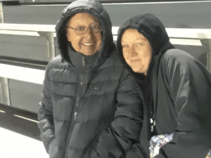 Former professional soccer player John Tudor and wife