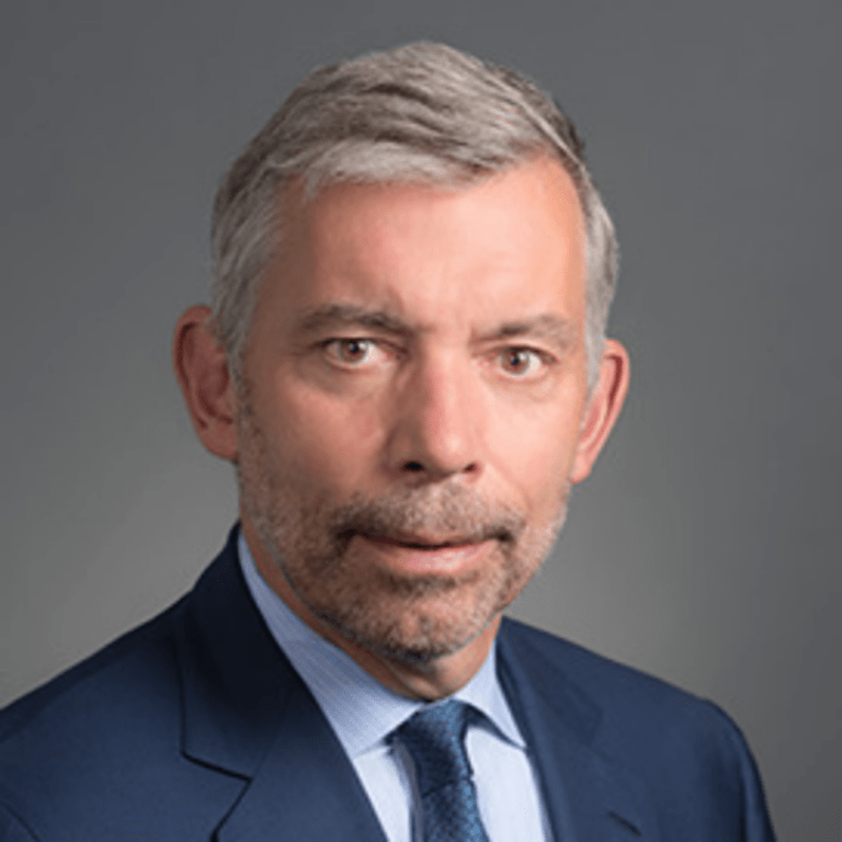 Concussion & CTE Foundation Board of Directors member Bill Schnoor in a suit