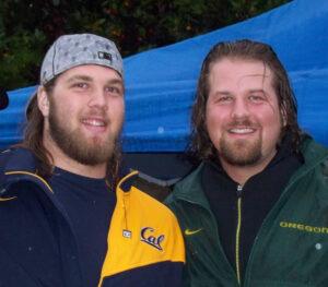 Former NFL brothers Geoff and Mitch Schwartz in college